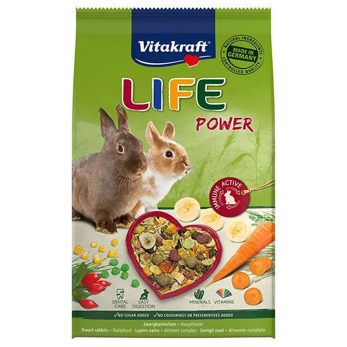 Life Power Dværgkanin 600g