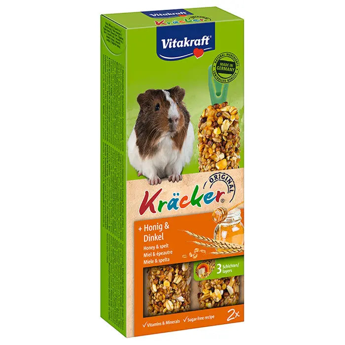 Kräcker Marsvin med honning
