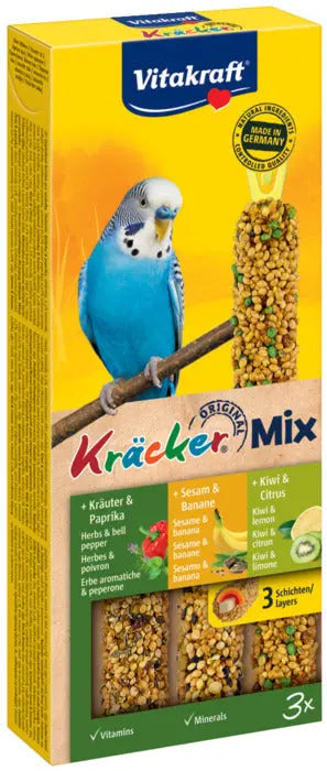 Kräcker Undulat med banan, kiwi og urter 3x30 g