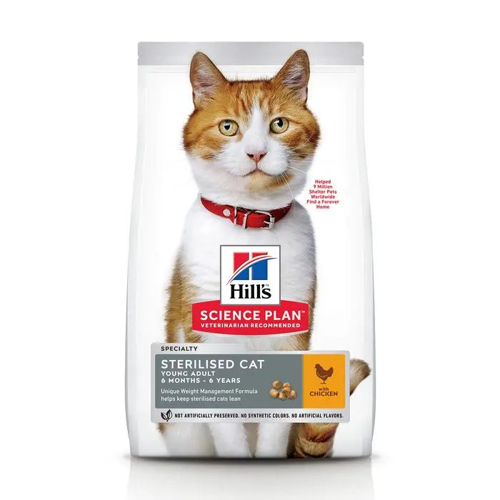 Adult Sterilised kylling 1,5 kg