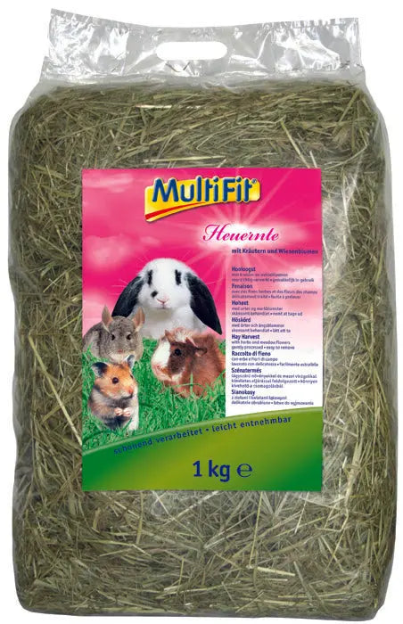 Hø i pose løst pakket urter & blomster 1 kg