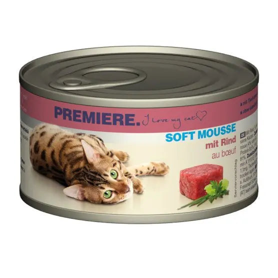 Adult Soft Mousse, dåse okse 85 g