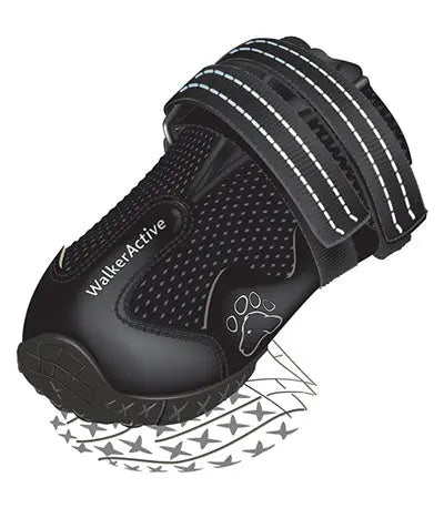 Hundesko Walker Active M/L 2 stk sort