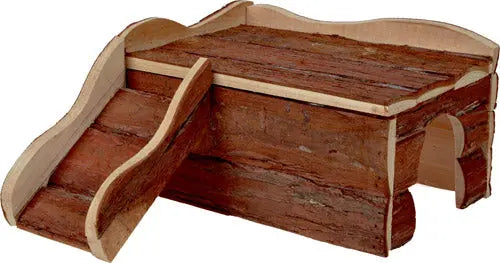 Træhus Ida m/rampe 30 x 16 x 20 cm