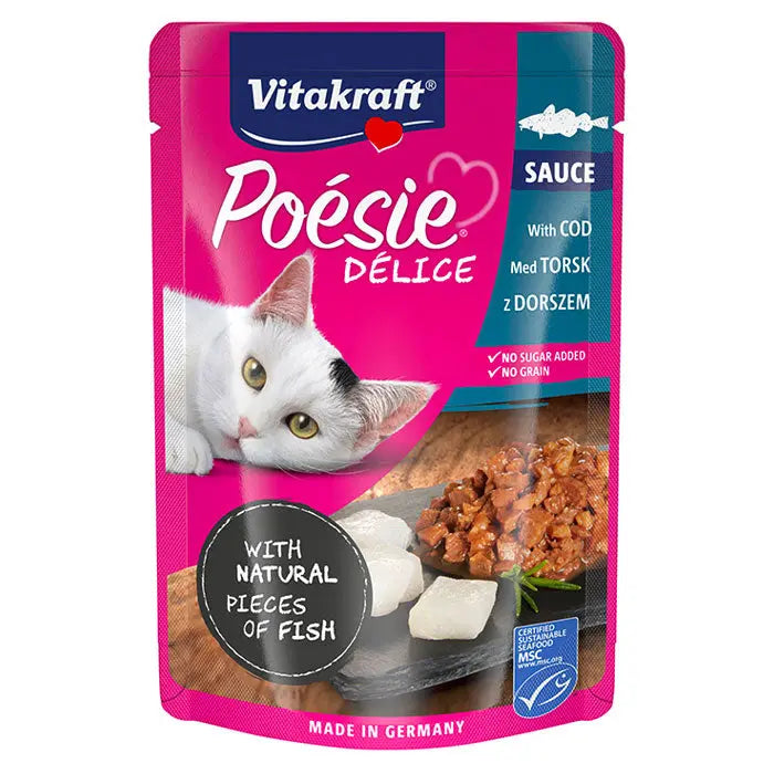 Adult Poésie Délice Sauce, pouch torsk 85 g