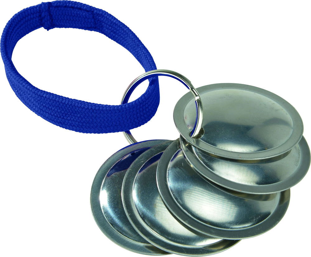 Trænings discs 5 cm sølv
