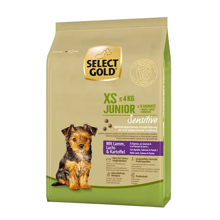 Junior Sensitive X-Small lam & laks 1 kg