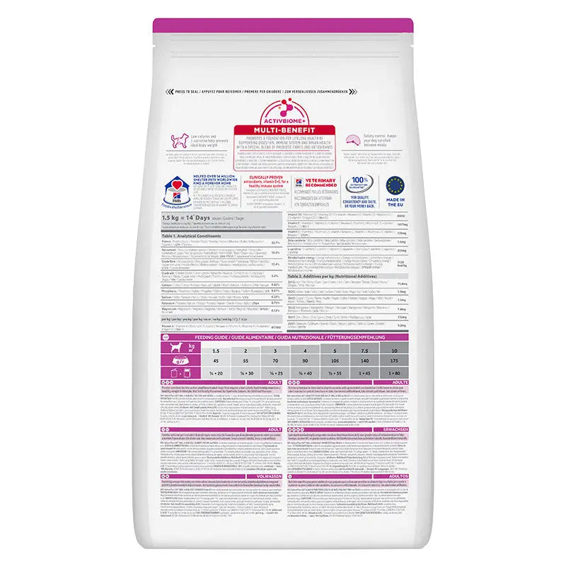Adult Light Small&Mini kylling 1,5 kg