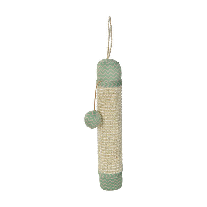 Kradserulle Ivory38 x ø7 cm ass pink/grøn
