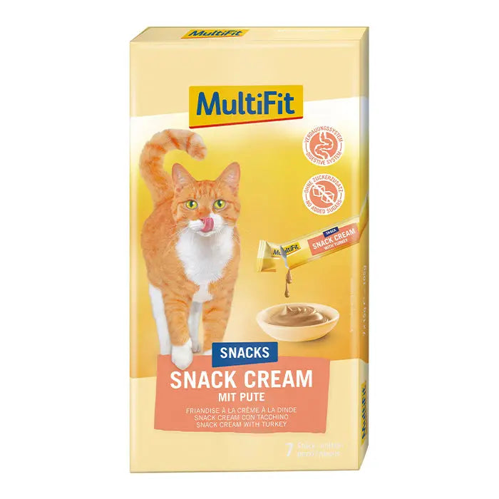 Snack Cream Kalkun og katgræs 7x15 g