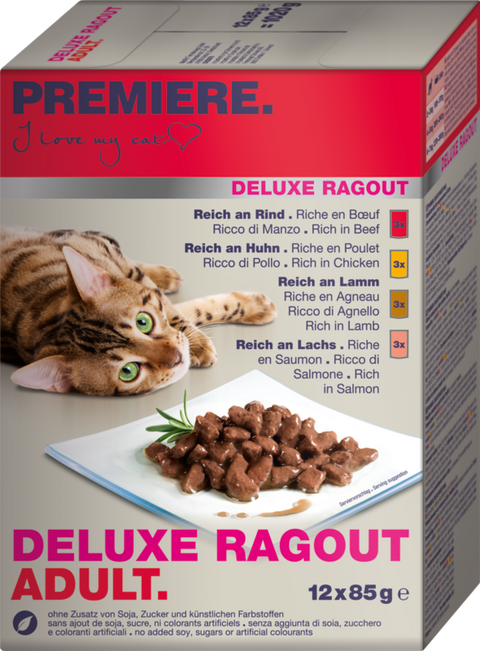 Adult Deluxe Multipack, pouchRagout 12x85 g