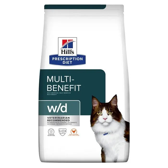 Diætetisk foder w/d Multi-Benefit med kylling 3 kg
