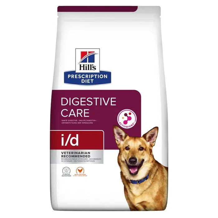 Diætetisk tørfoder i/d Digestive Care kylling 12kg