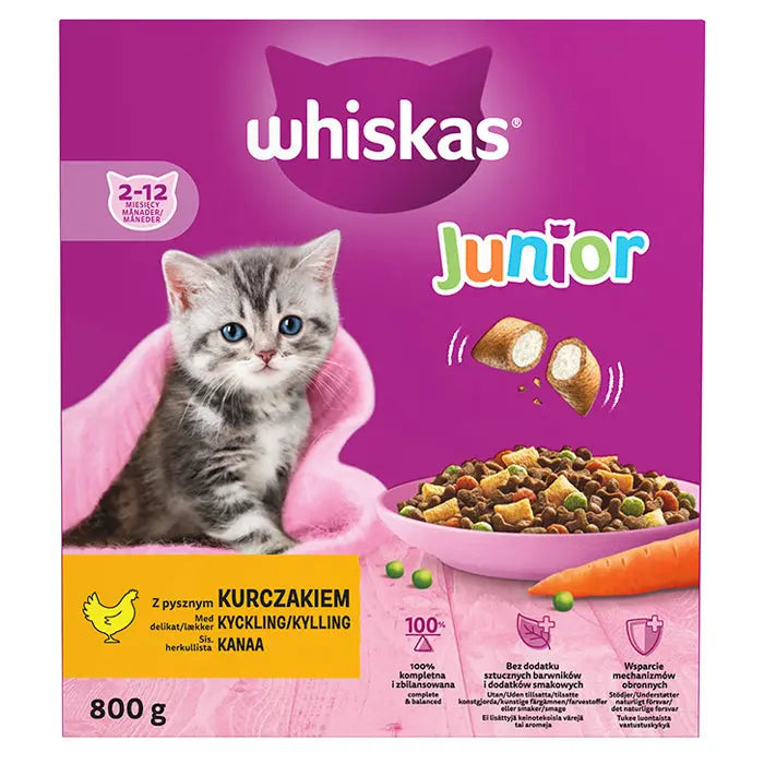 Junior kylling 800 g