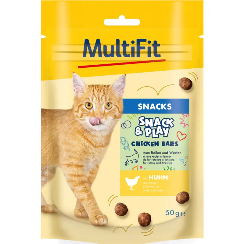 Snack & Play Balls kylling 50 g