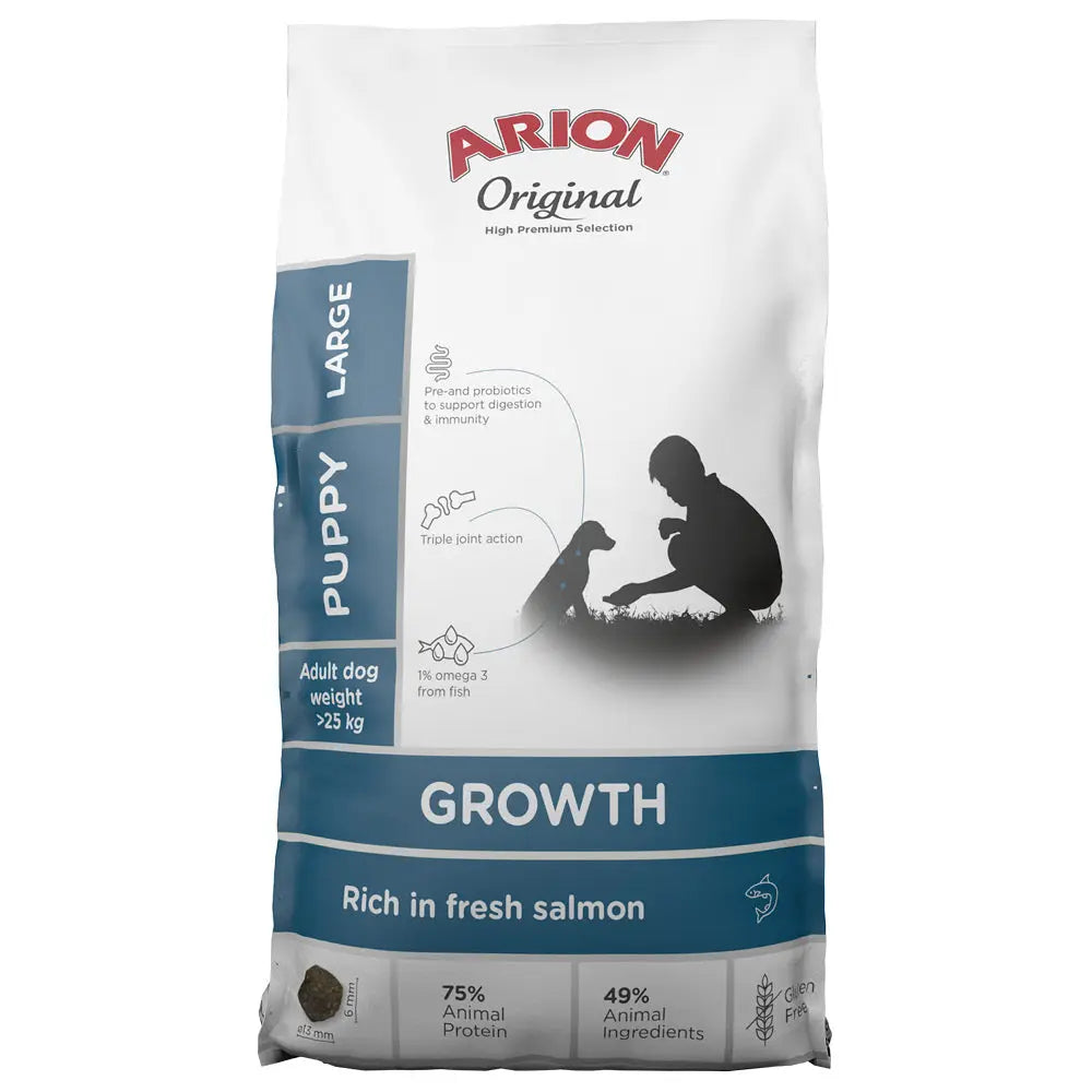Junior Original Growth Large fisk 2 kg