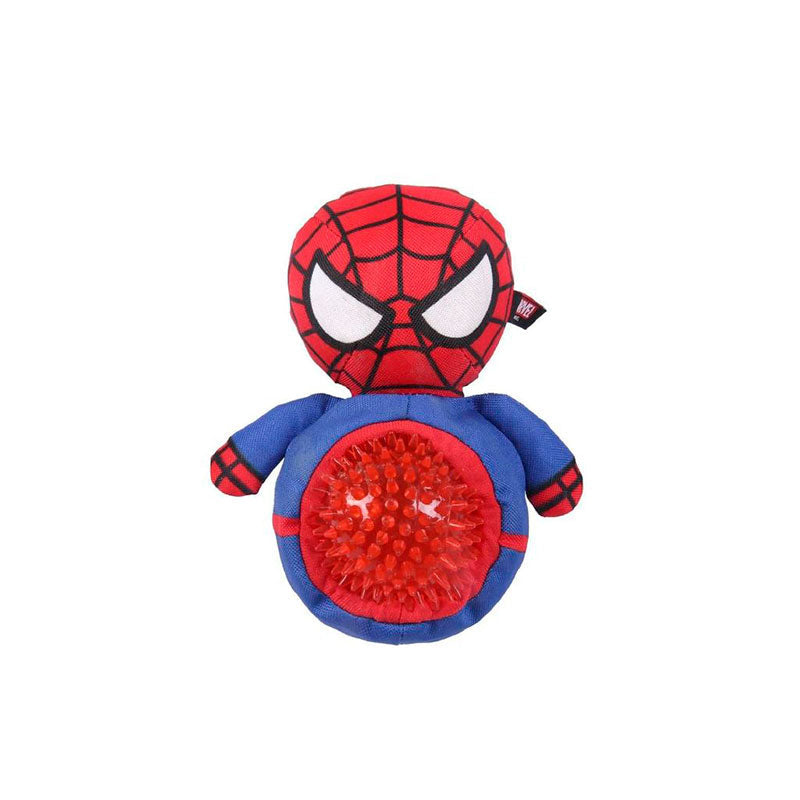 Hundelegetøj bold Spiderman 11x18cm m/bold